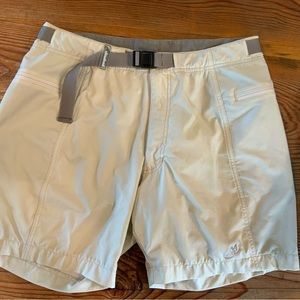 Women’s Cloudveil lightweight shorts. Tan color. Size 12.